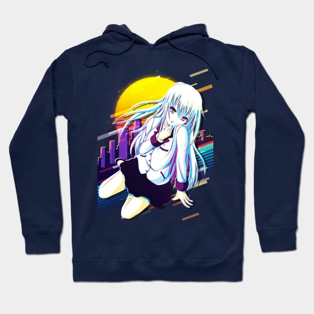 Kanade Tachibana Hoodie by 80sRetro